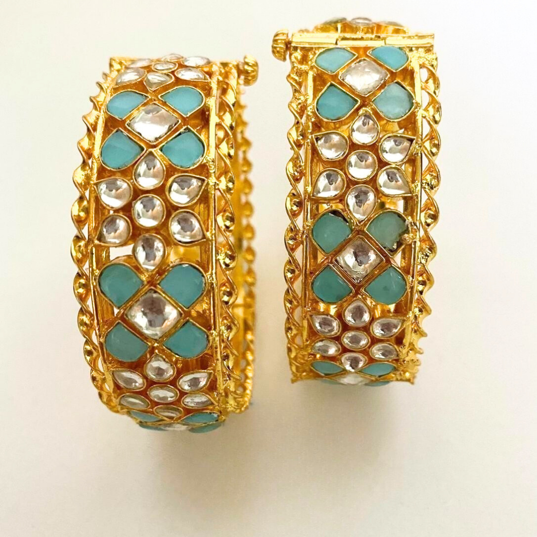 Gulbahar Meenakari Bangles