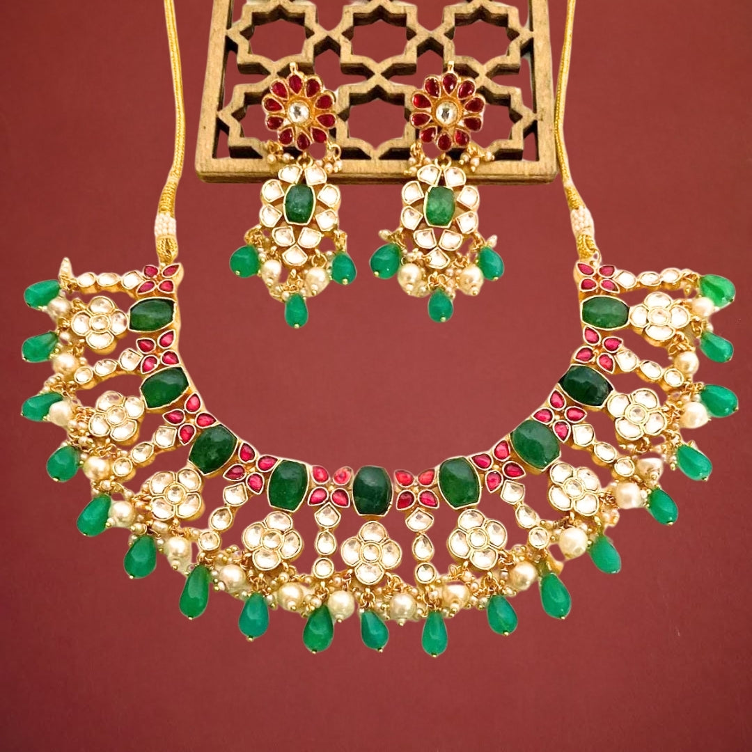 Aabroo Kundan Necklace