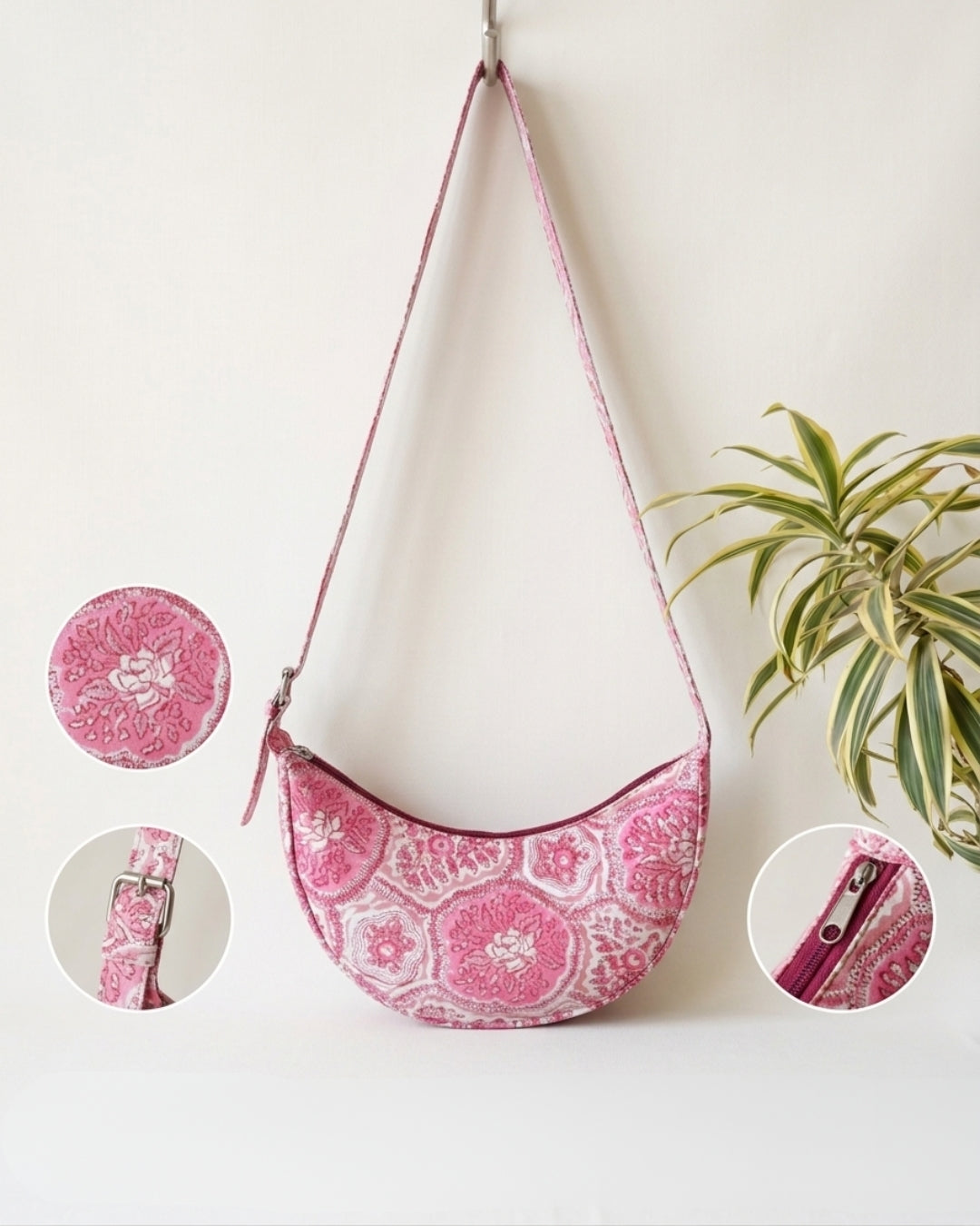 Gul Meher Crescent Bag