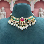 Pankhuri Jadau Set – A Symphony of Heritage
