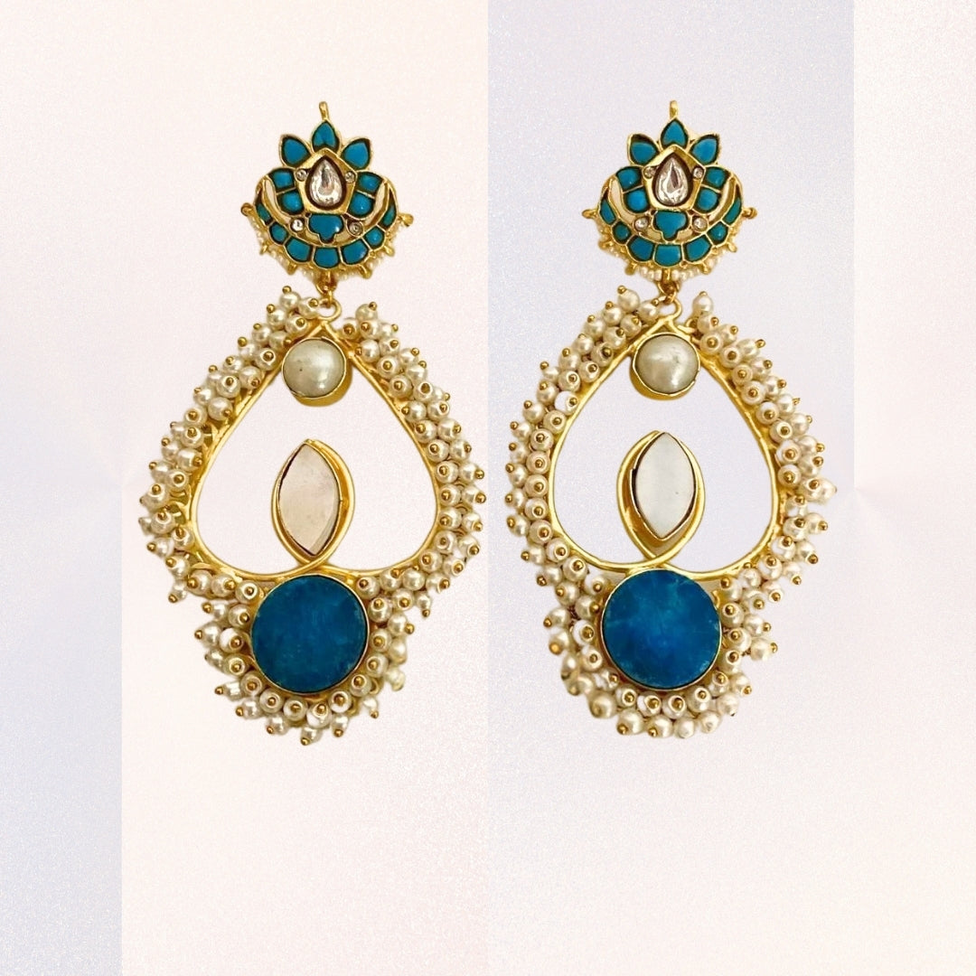 Zeenat Moti Earrings