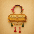 Rajwada Barrel Brass Clutch