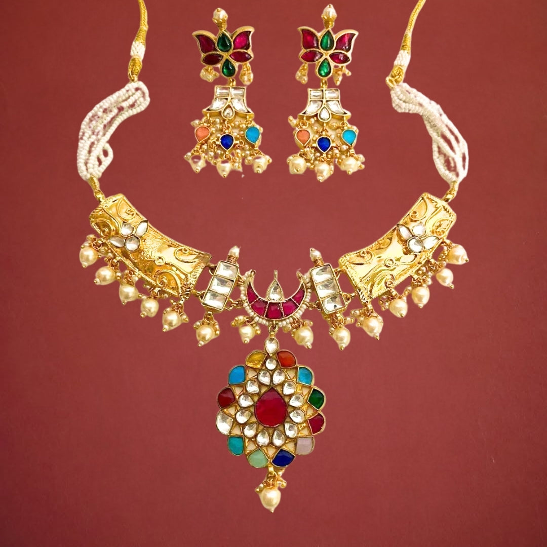 Amrapali Jadau Necklace