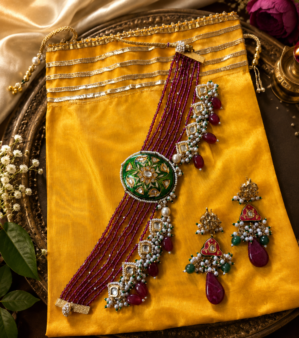 Noor Mahal Rajsi Choker Set