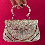 Queen’s Silver Grace Bag