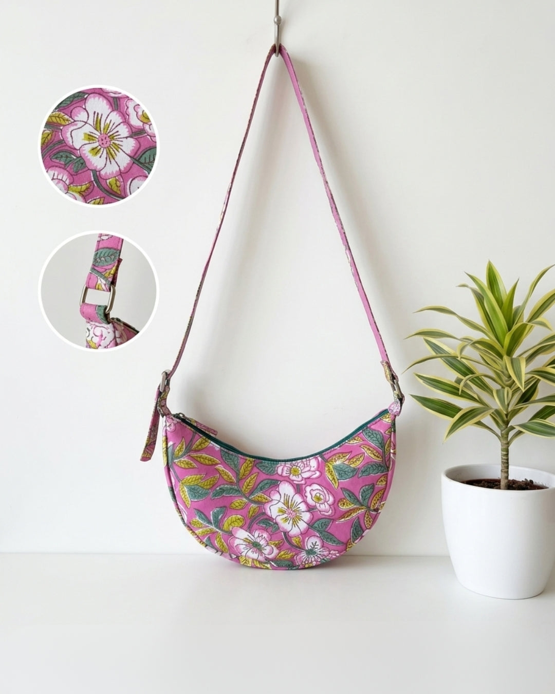 Gulzaar Rani Crescent Bag