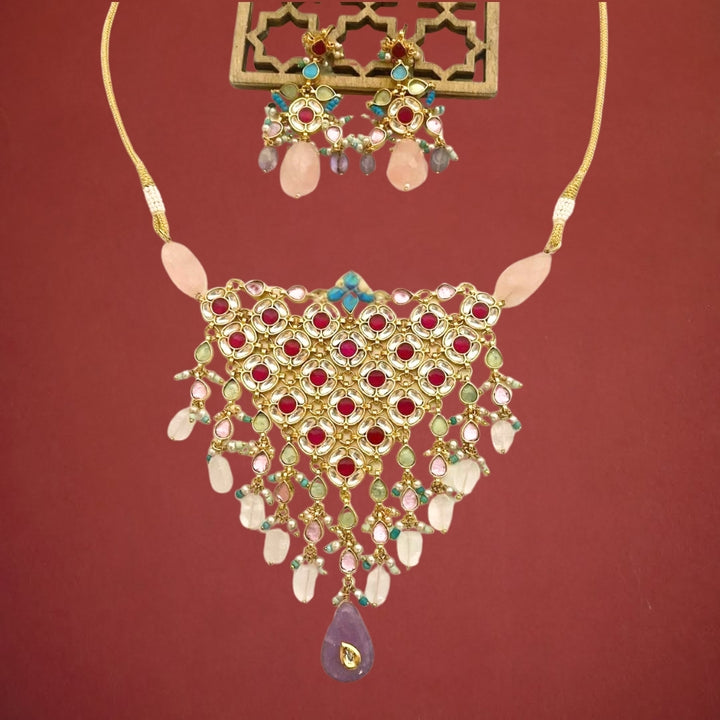 Pushp jaal necklace