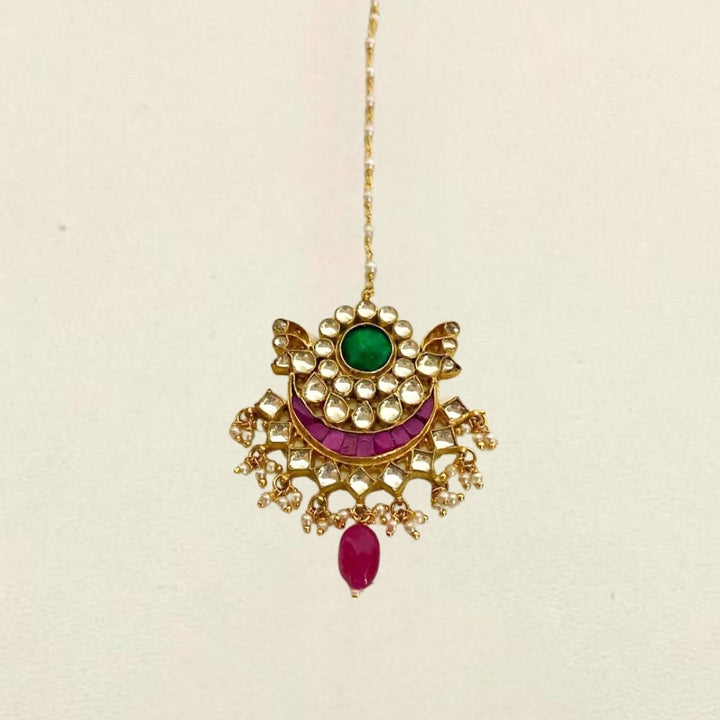 Chandbali Jadau Maangteeka