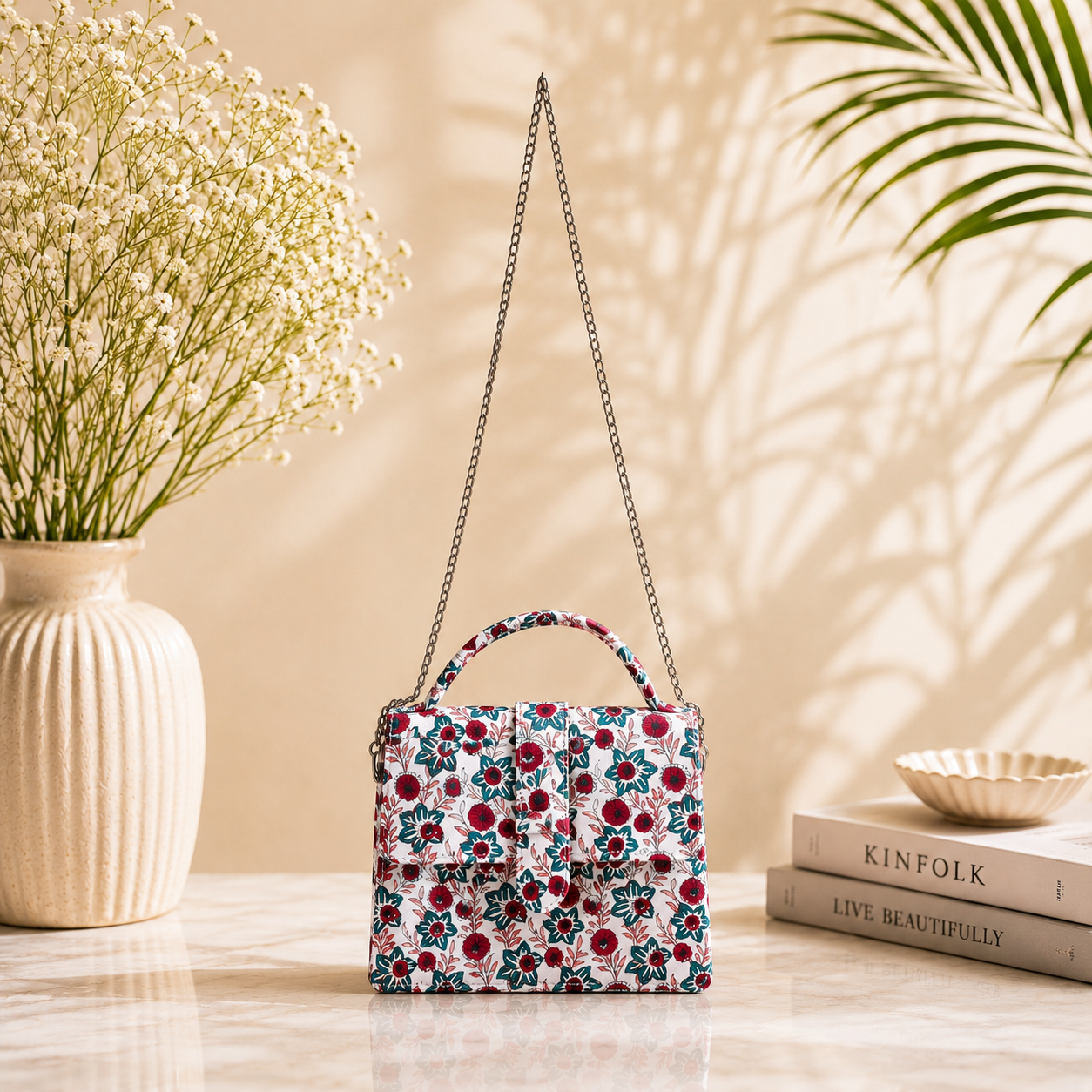 Phoolwari Charm Mini Bag