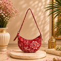 Rangrez Ruby Crescent Bag