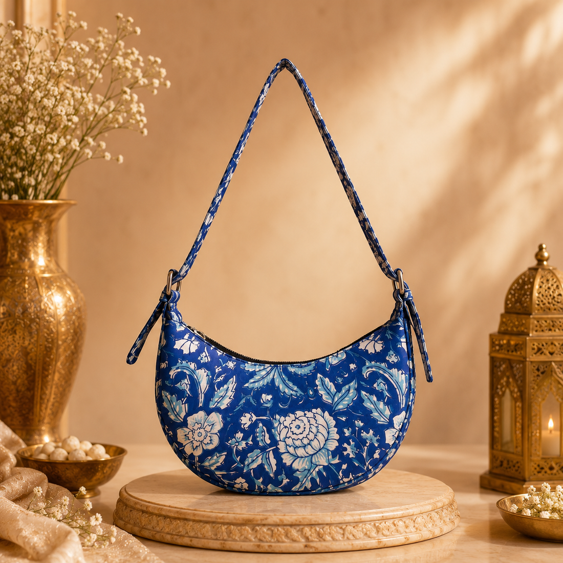 Neel Noor Crescent Bag