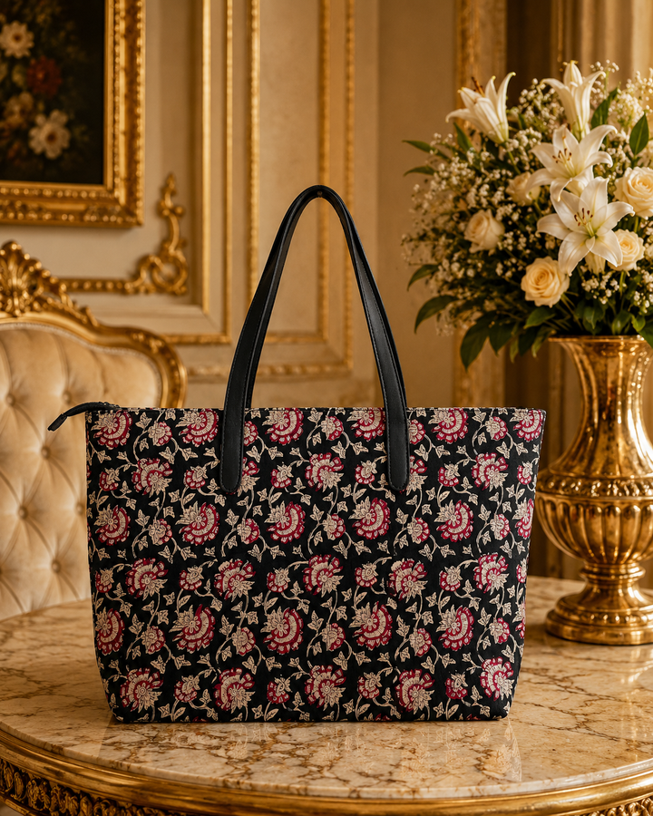 Rani Noir Heritage Tote