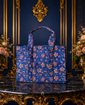 Gulnaar Indigo Bloom Tote