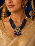 Neelkamal Rajsi Kundan Haar Set