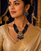 Neelkamal Rajsi Kundan Haar Set