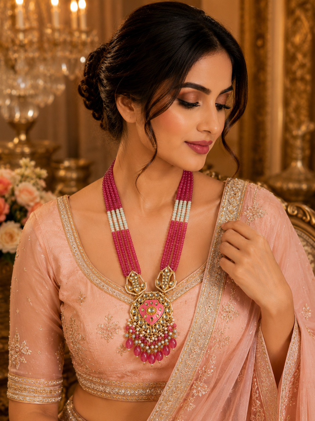 Gulnaar Royale Kundan Necklace Set