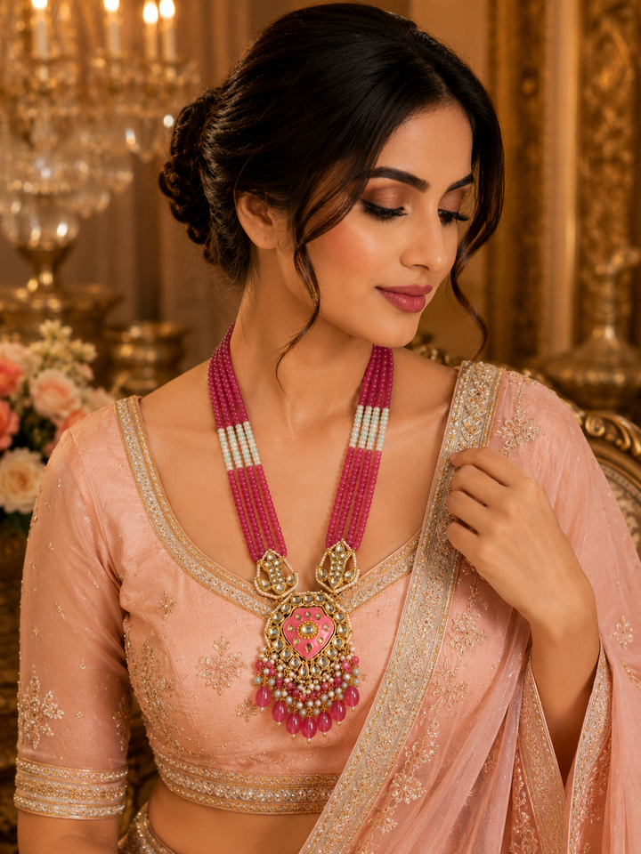 Gulnaar Royale Kundan Necklace Set