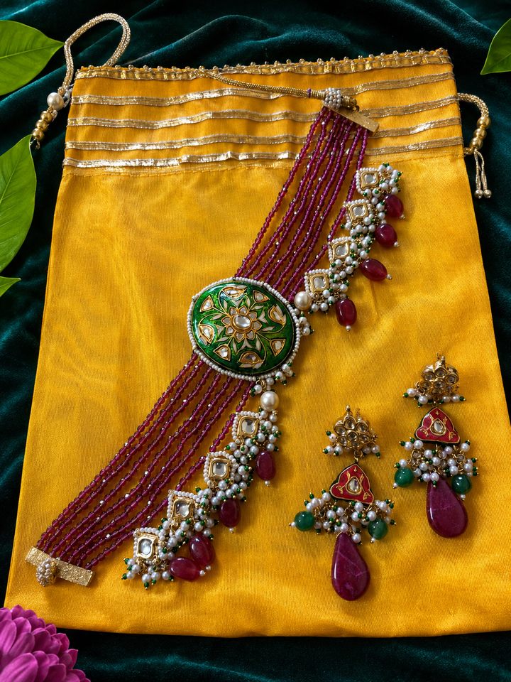 Noor Mahal Rajsi Choker Set