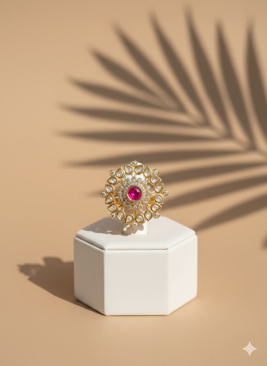Noor Sunburst Ring