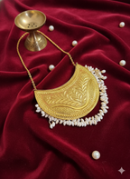 NOORMAHAL CARVED SHELL BAG