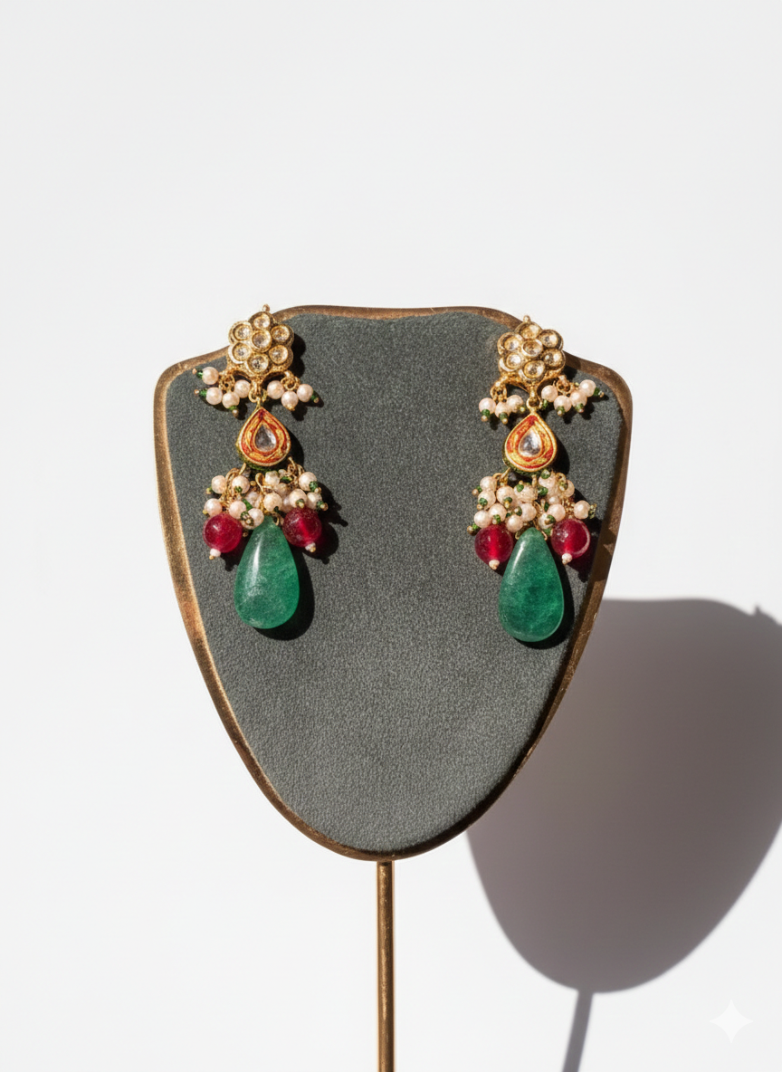 Harit Noor Kundan Drops