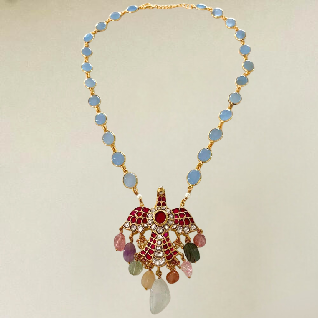 jadau mohini Haar (multicoloured)