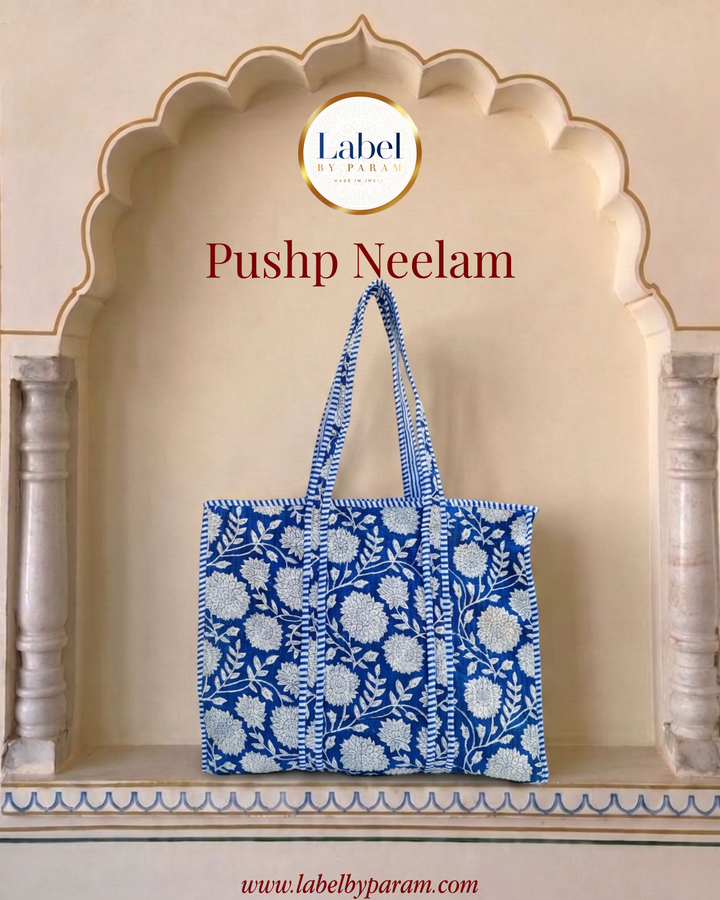 Pushp Neelam Tote