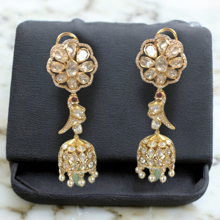Mayura Kundan Jhumka