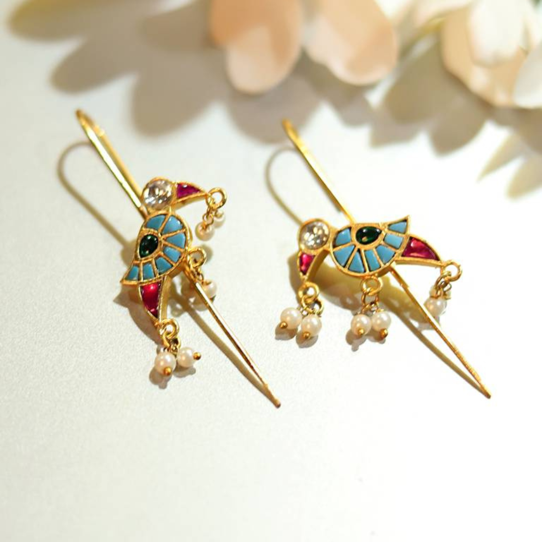 Pakshi Pearl Earrings