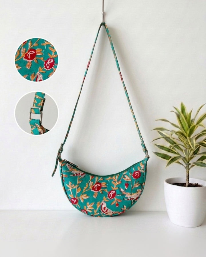 Neel Panchi Crescent Bag