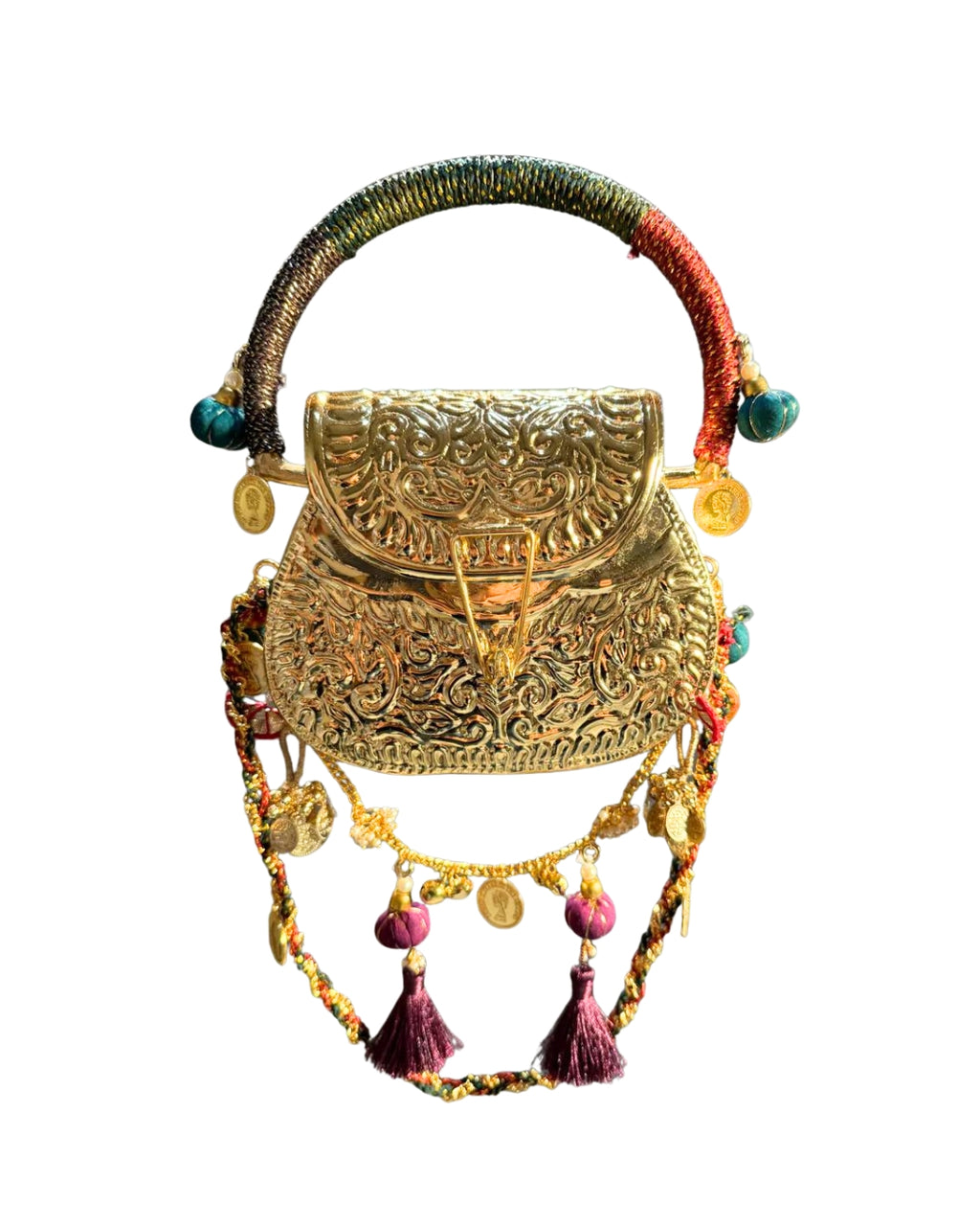 Meera Gold-Plated Handbag