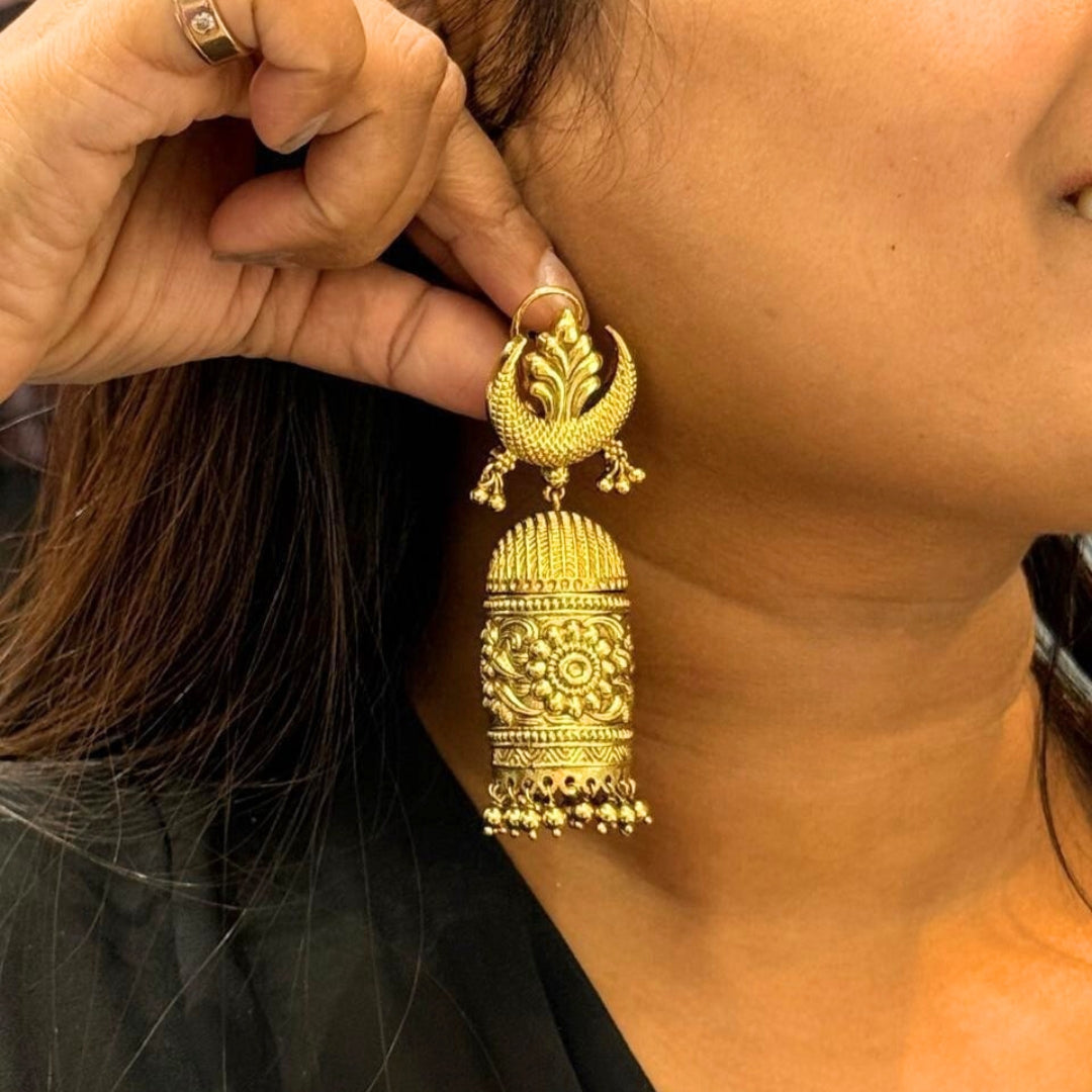 Devyani Rajgharana Jhumkas