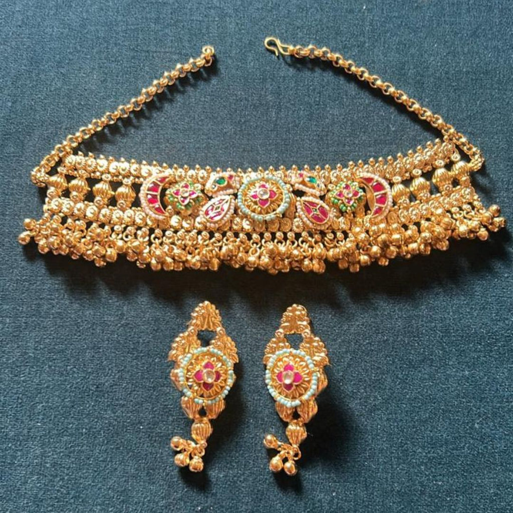 Rajsi Phool Rani Choker Set