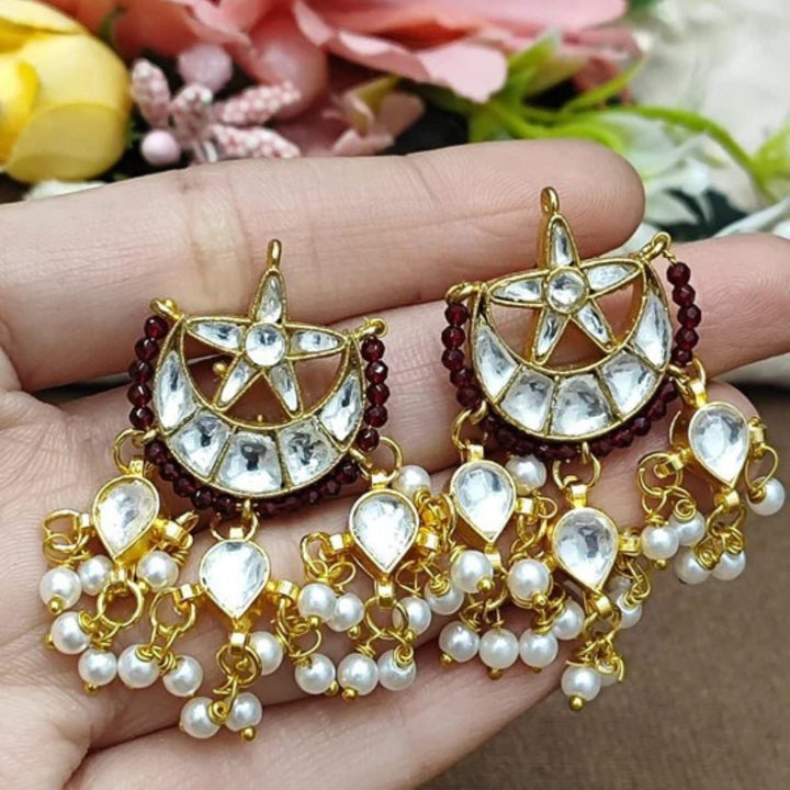 Noorangi Chand Tara Earrings