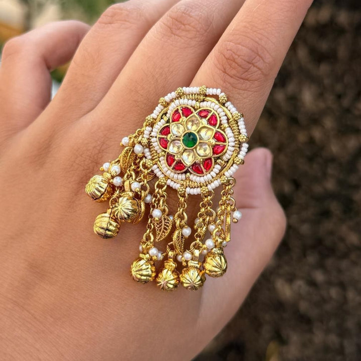 Ghungroo Bloom Ring