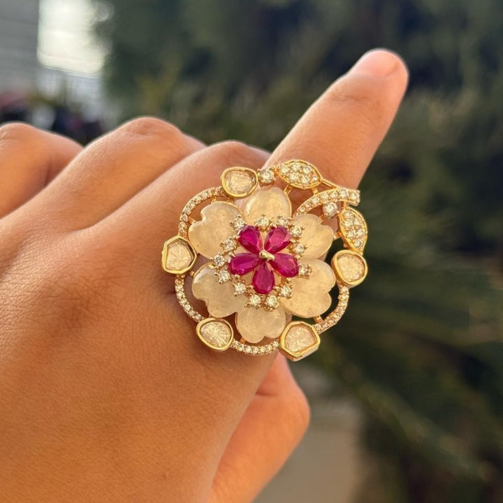 Gul Noor Blossom Ring