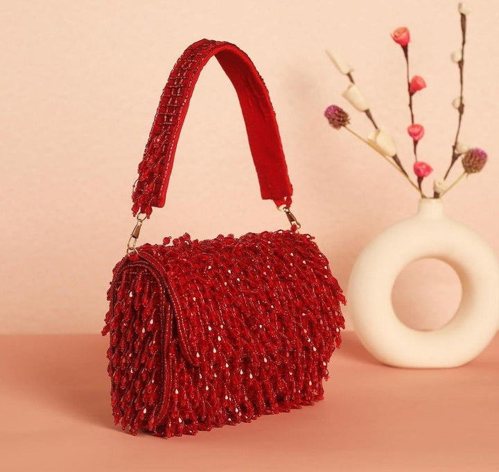 The Scarlet Duchess – Red Cocktail Clutch