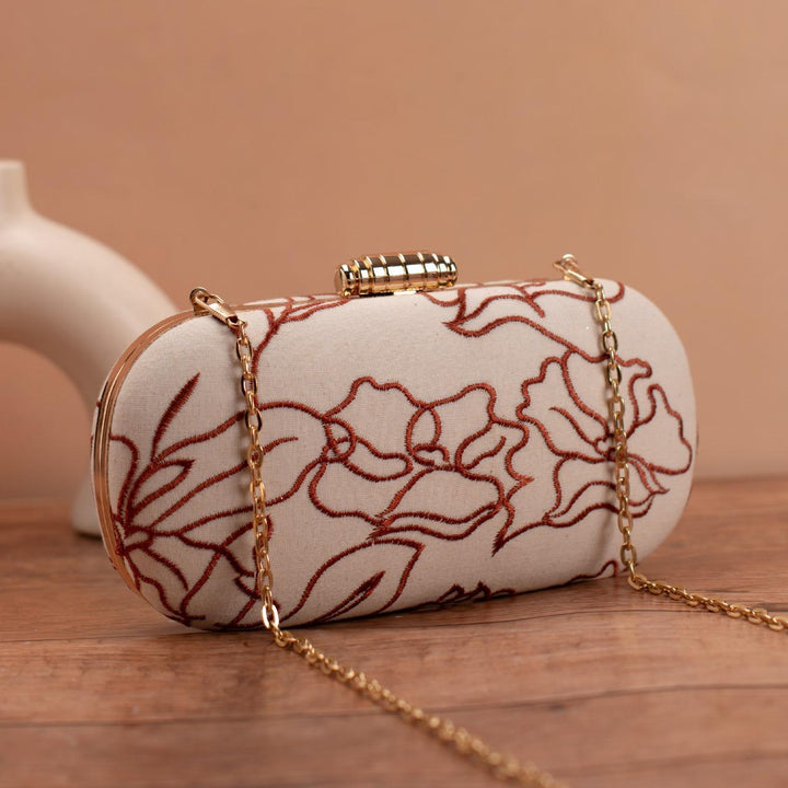 Zariah Blush Clutch