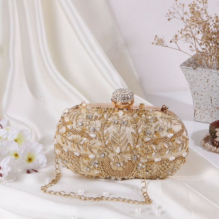 Padmini Regal Dabka Clutch  By Label by Param