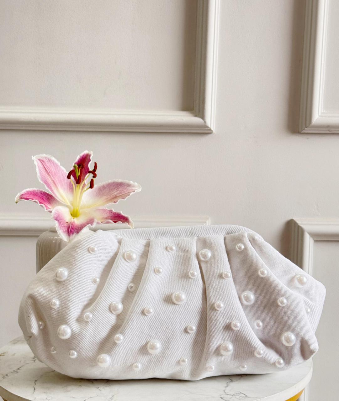 Pearl Whimsy Cloud Bag