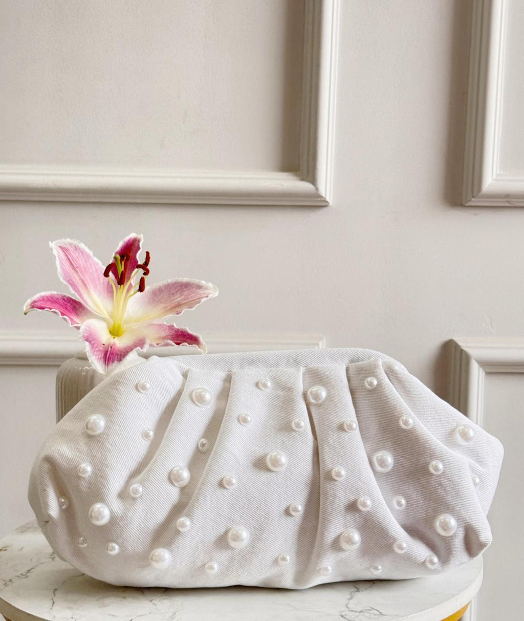 Pearl Whimsy Cloud Bag