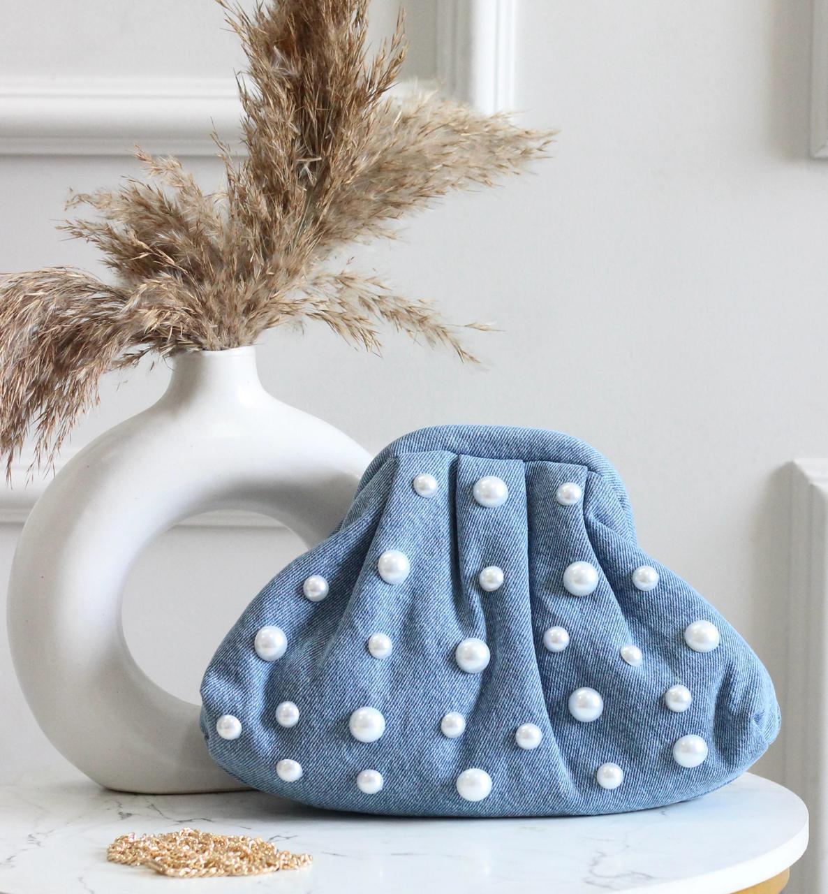Pearl Whimsy Cloud Bag