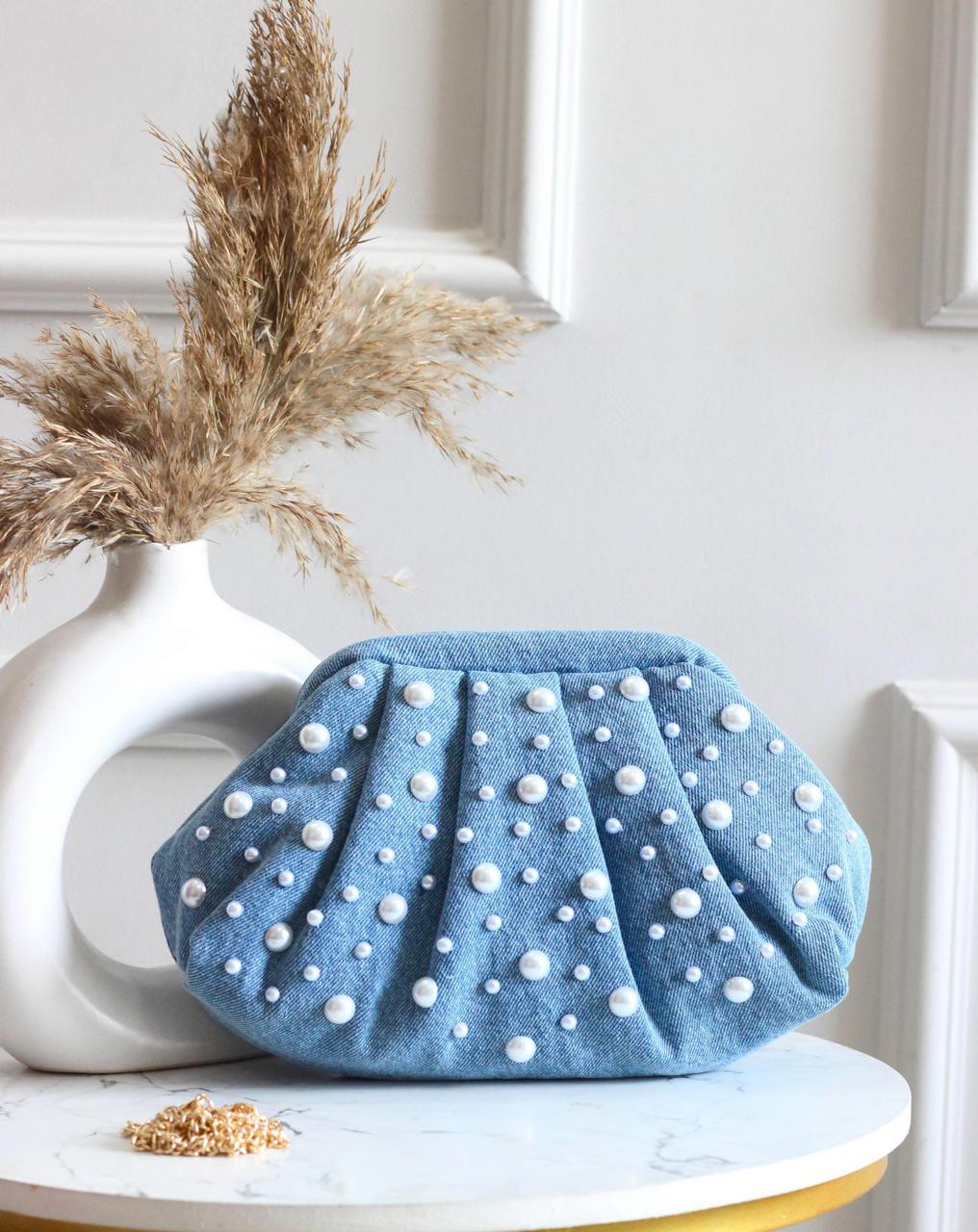 Pearl Whimsy Cloud Bag
