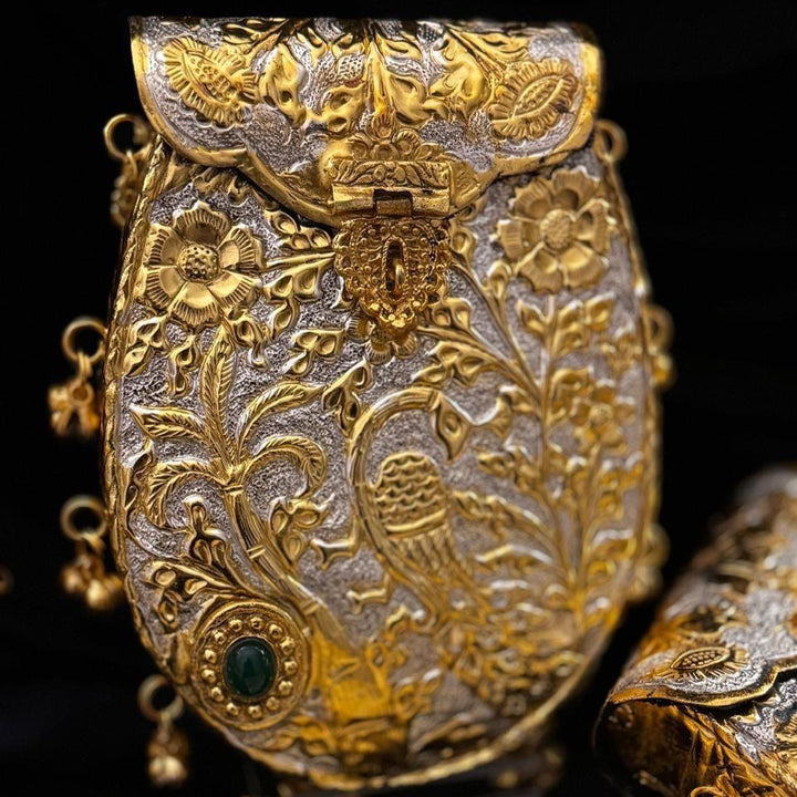 Golden Gardenia Bag