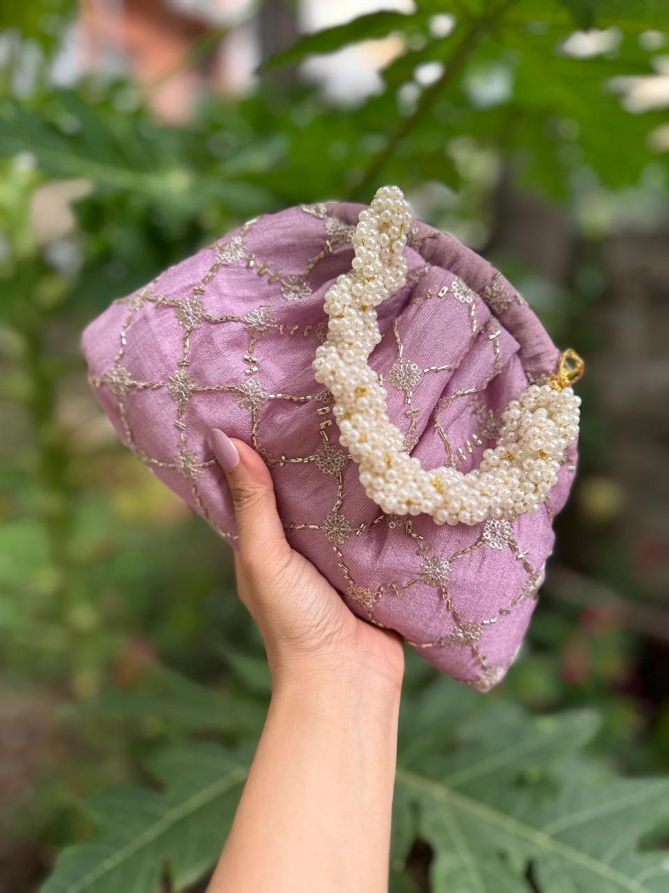 Rohani Bags – Zari Elegance on Raw Silk