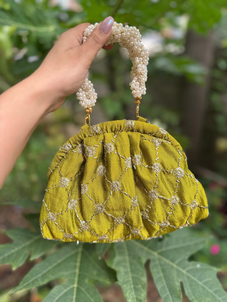 Rohani Bags – Zari Elegance on Raw Silk