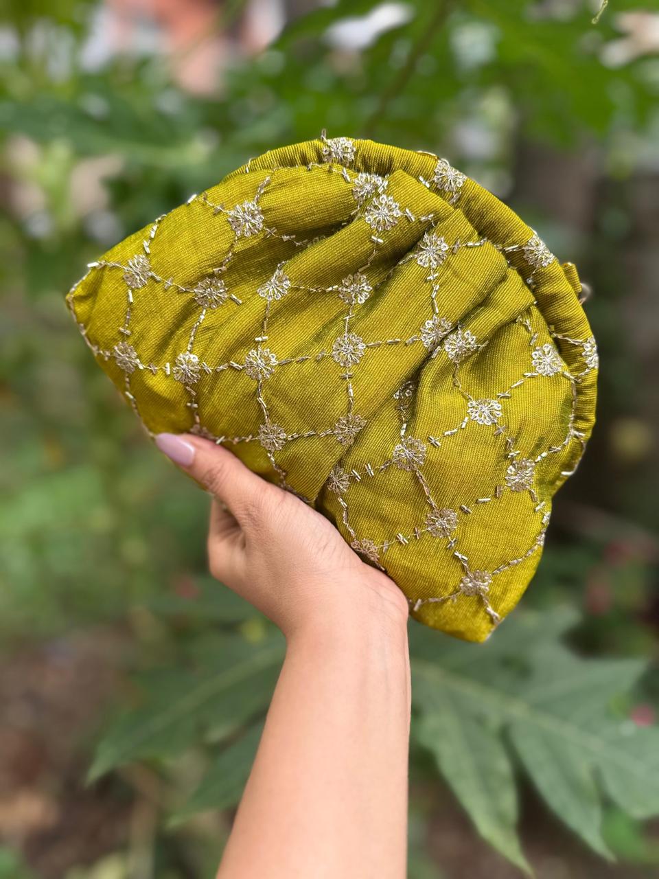 Rohani Bags – Zari Elegance on Raw Silk