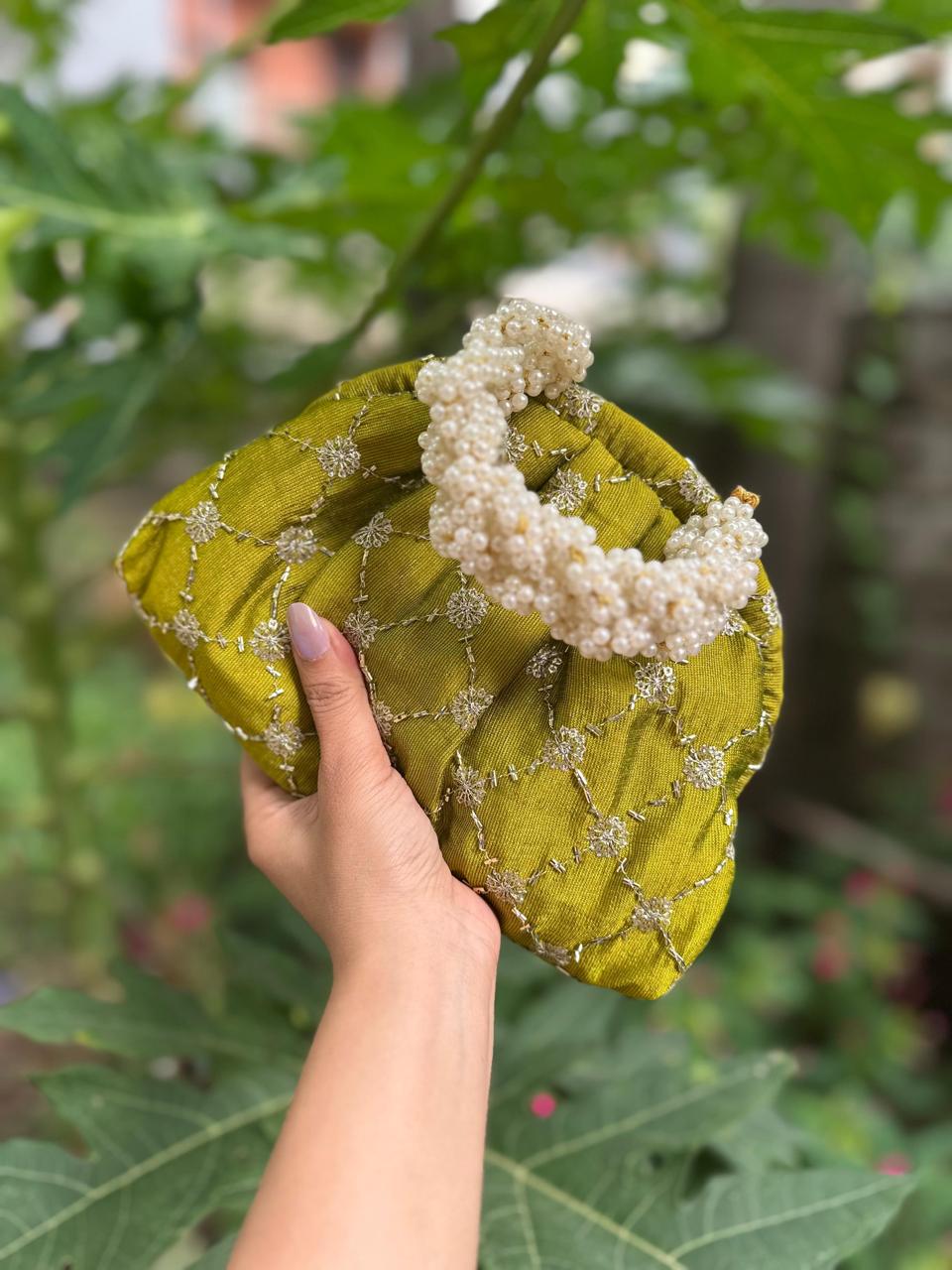 Rohani Bags – Zari Elegance on Raw Silk