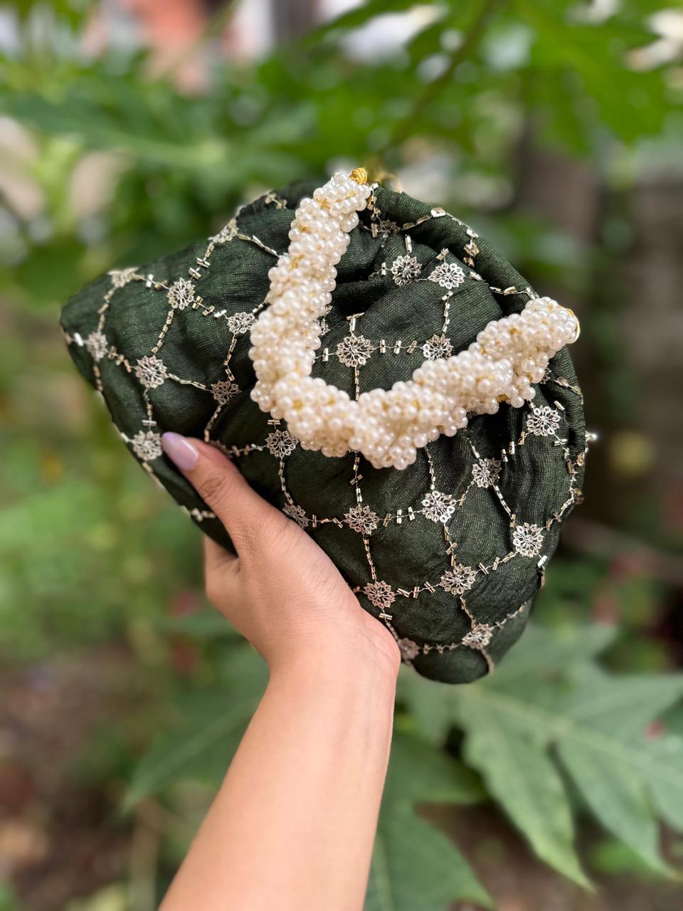 Rohani Bags – Zari Elegance on Raw Silk