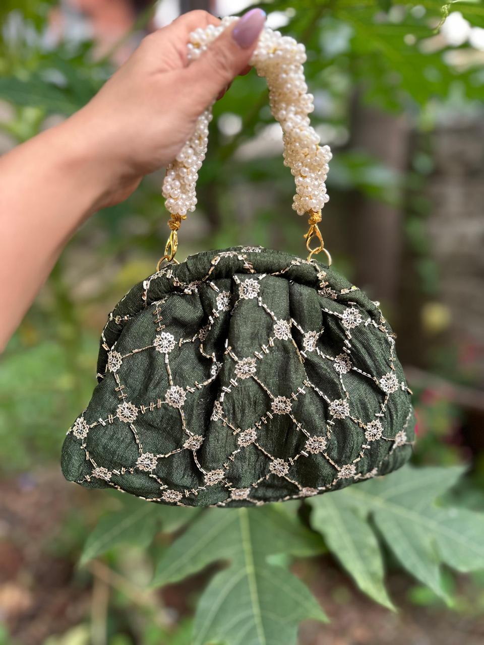 Rohani Bags – Zari Elegance on Raw Silk